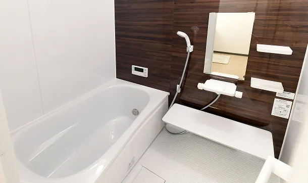 清潔感のあるお風呂