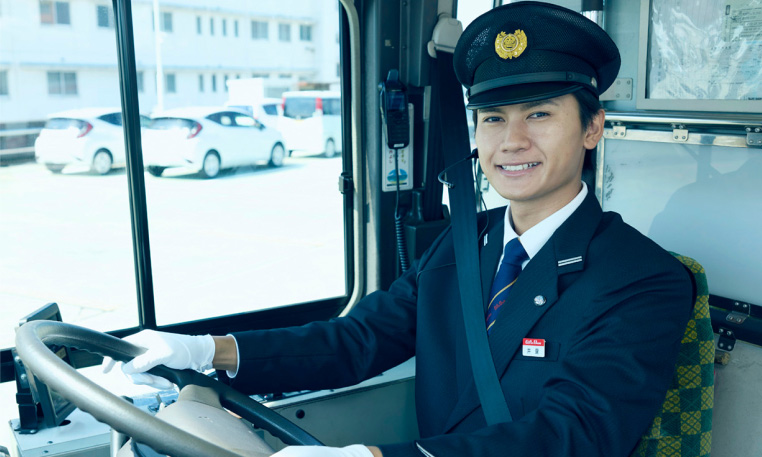 中途バス運転士